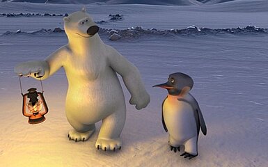 Eisbär und Pinguin von "Polaris"