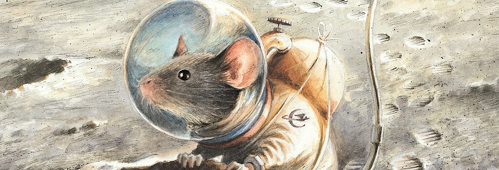 Armstrong, die Maus auf dem Mond