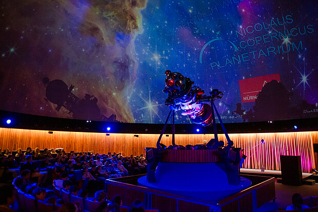 Blick in den Kuppelsaal