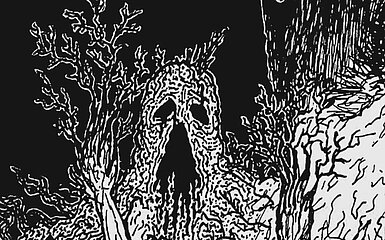 Konzertplakat in schwarz-weiß