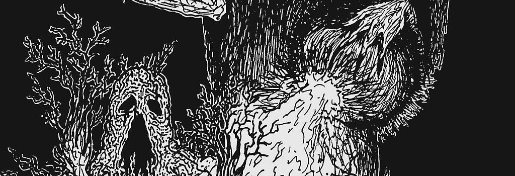 Konzertplakat in schwarz-weiß