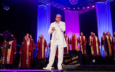Gospelmusik unter dem Sternenhimmel