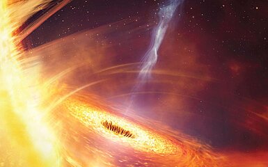 Plakatausschnitt Sterne