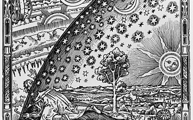 Historisches Bild zum Vortrag "Die Mechanik des Himmels"